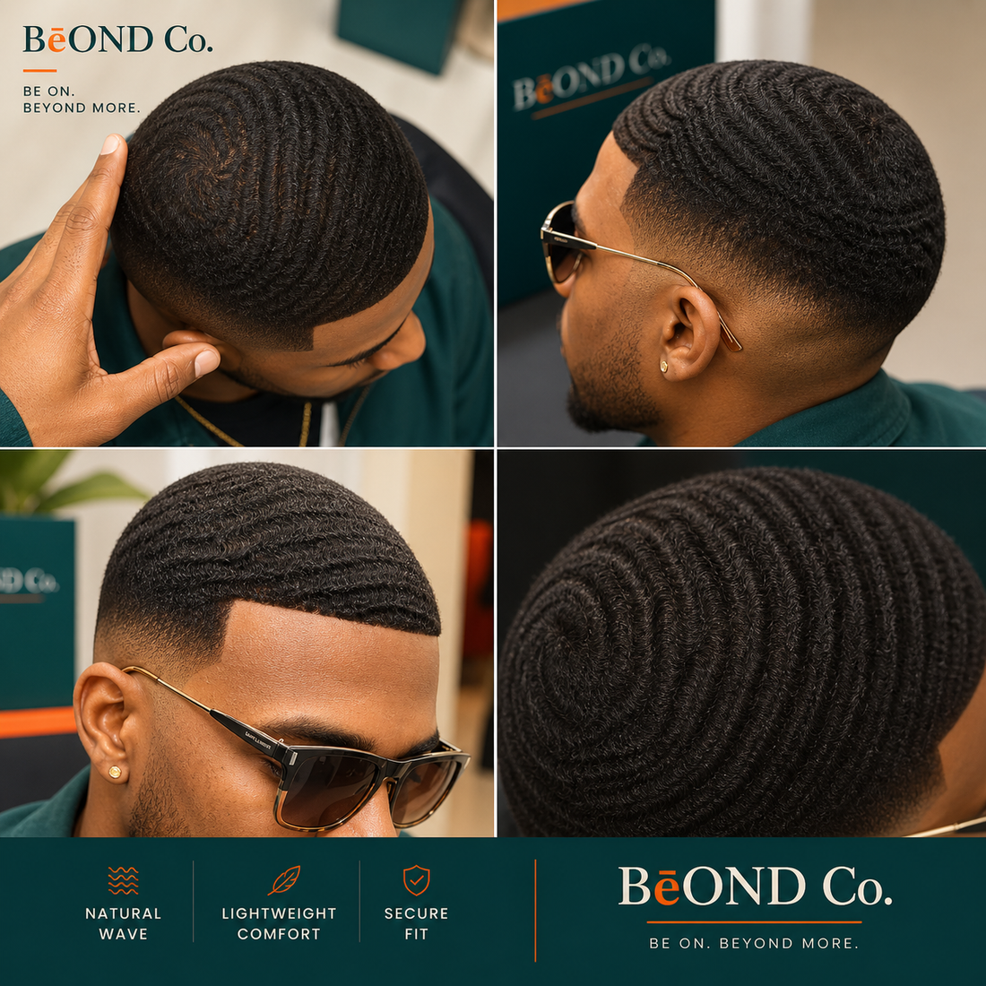 BēOND Men’s Natural Hair Unit