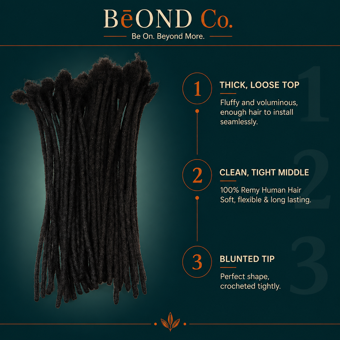 Human Hair Loc Extensions