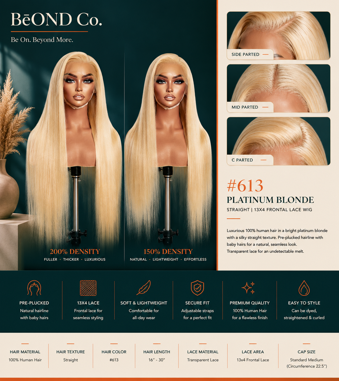 BēOND Co. Platinum Blonde