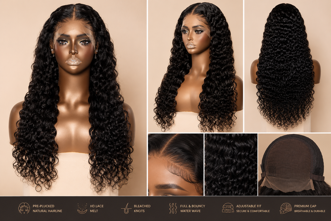 BēOND Co. Water Wave HD Lace Wig